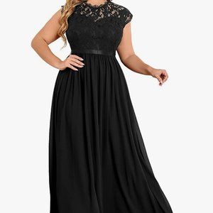Xl black dress